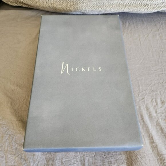 Nickels Black Peep Toe Heels US 8 New in Box - Picture 11 of 11